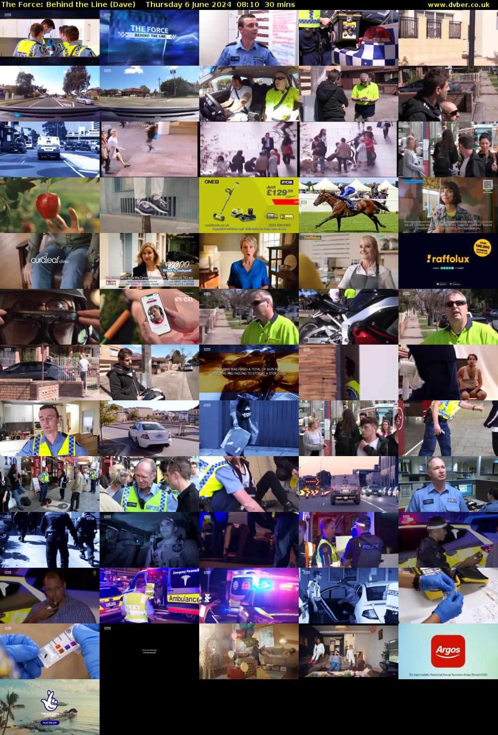 The Force: Behind the Line (Dave) Thursday 6 June 2024 08:10 - 08:40