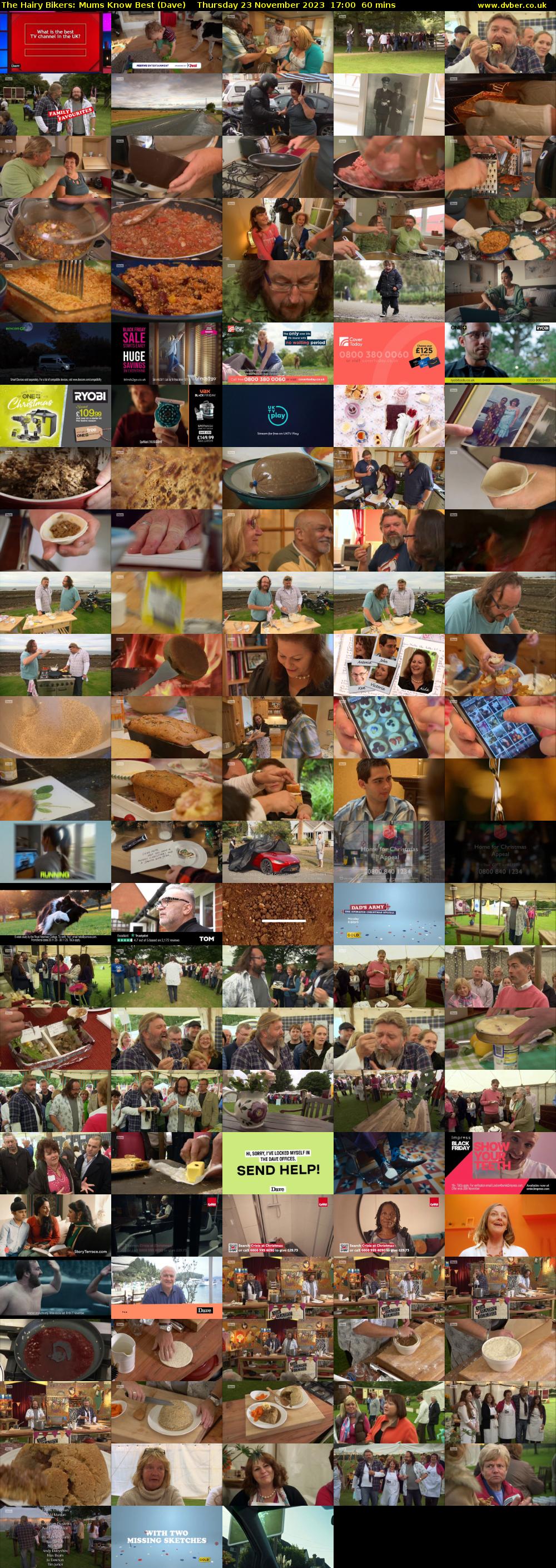 The Hairy Bikers: Mums Know Best (Dave) Thursday 23 November 2023 17:00 - 18:00