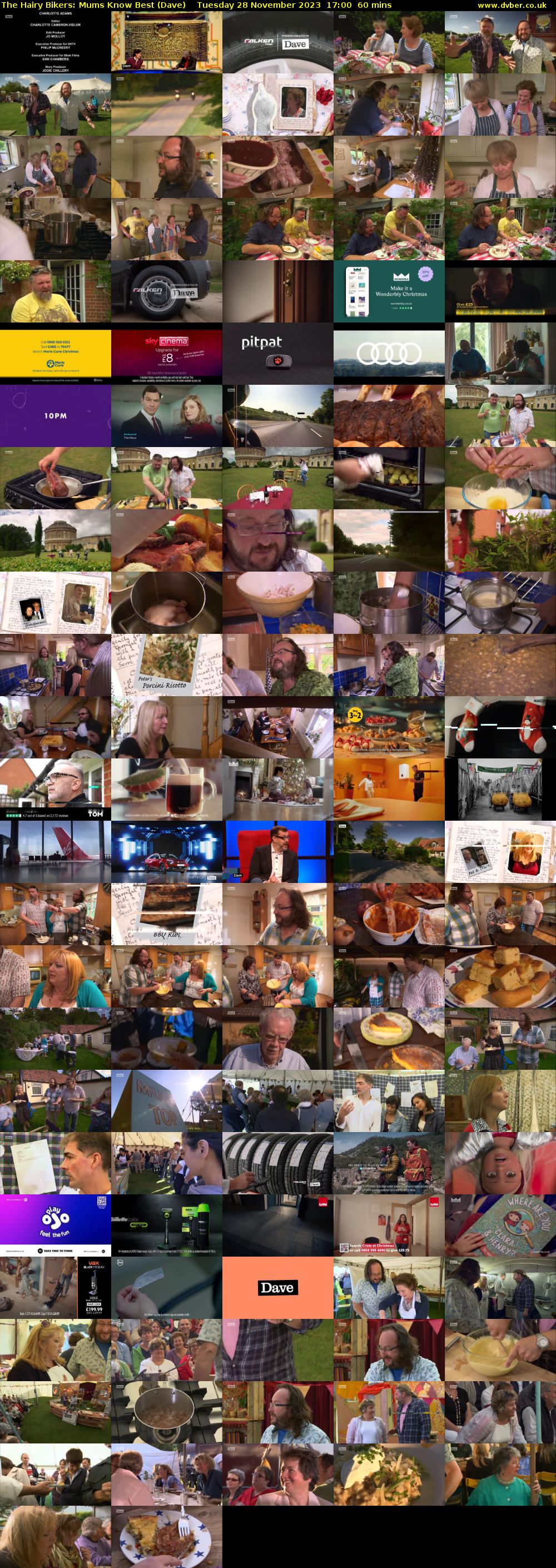 The Hairy Bikers: Mums Know Best (Dave) Tuesday 28 November 2023 17:00 - 18:00