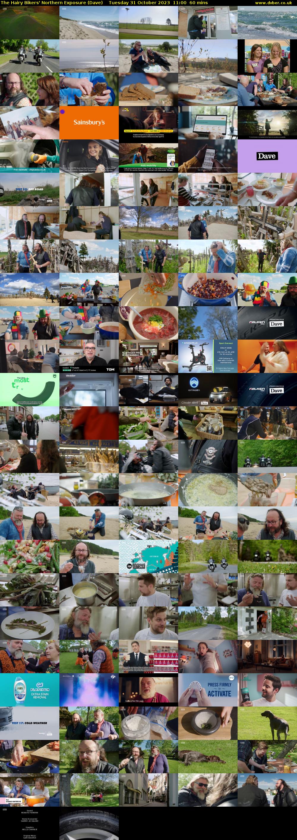 The Hairy Bikers' Northern Exposure (Dave) Tuesday 31 October 2023 11:00 - 12:00