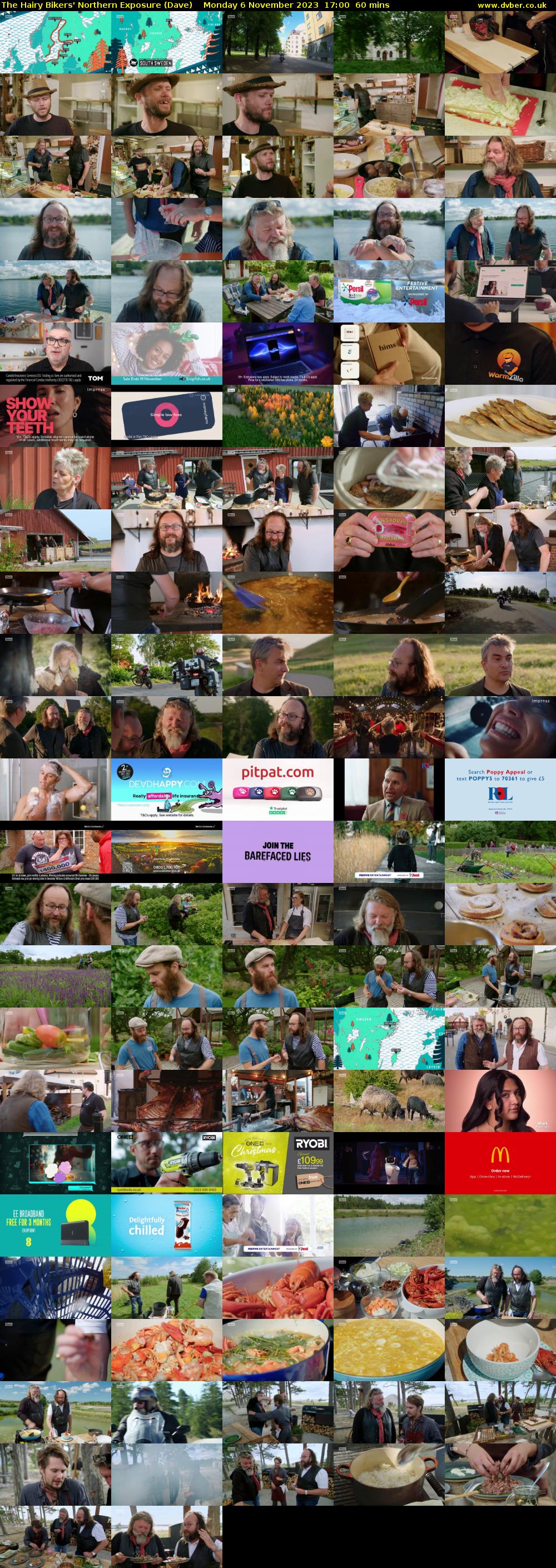 The Hairy Bikers' Northern Exposure (Dave) Monday 6 November 2023 17:00 - 18:00