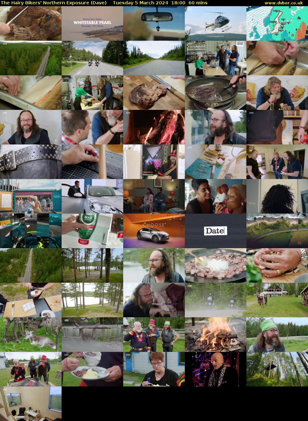 The Hairy Bikers' Northern Exposure (Dave) Tuesday 5 March 2024 18:00 - 19:00