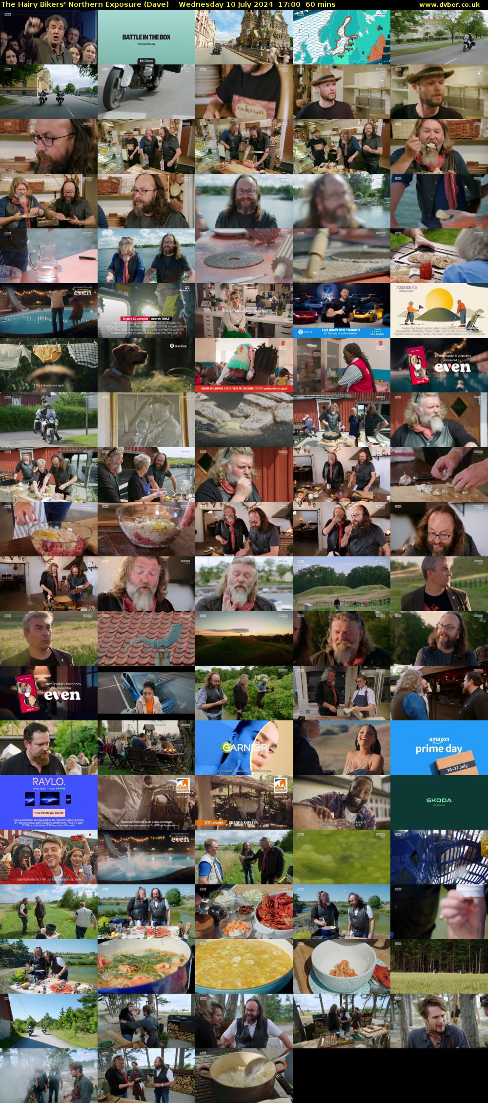 The Hairy Bikers' Northern Exposure (Dave) Wednesday 10 July 2024 17:00 - 18:00