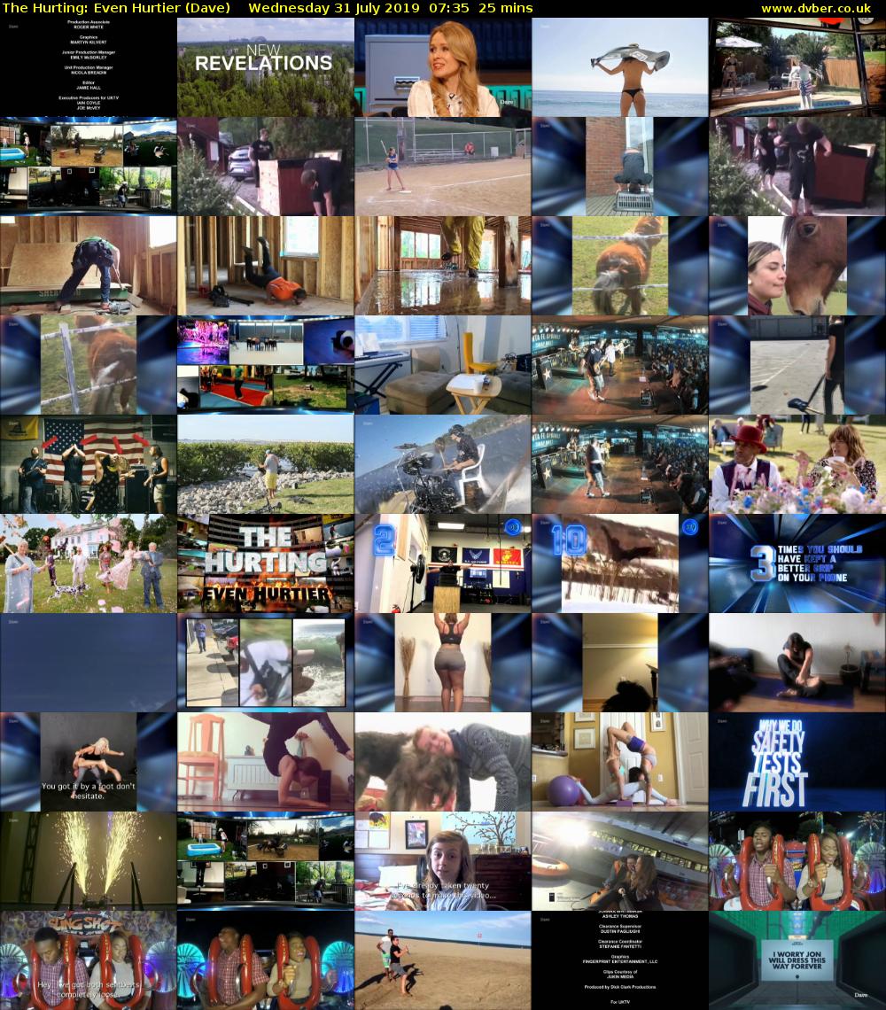 The Hurting: Even Hurtier (Dave) Wednesday 31 July 2019 07:35 - 08:00