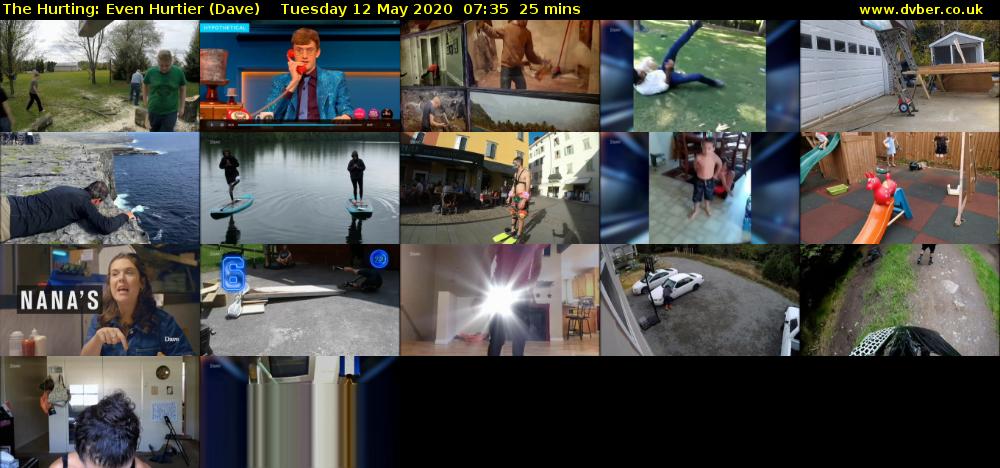The Hurting: Even Hurtier (Dave) Tuesday 12 May 2020 07:35 - 08:00