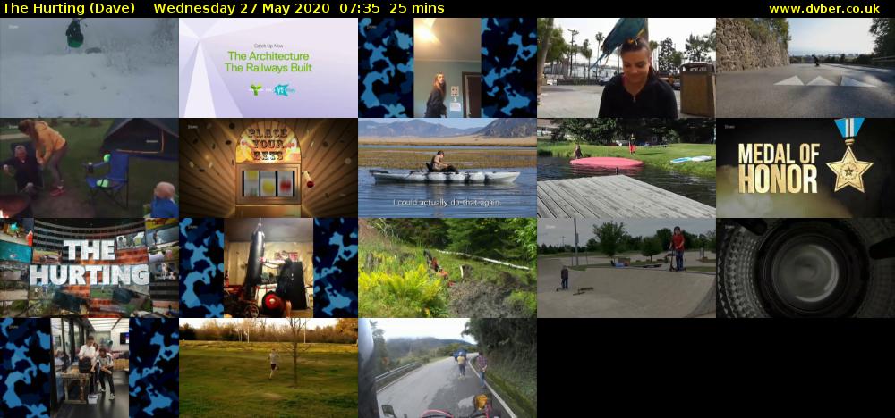 The Hurting (Dave) Wednesday 27 May 2020 07:35 - 08:00