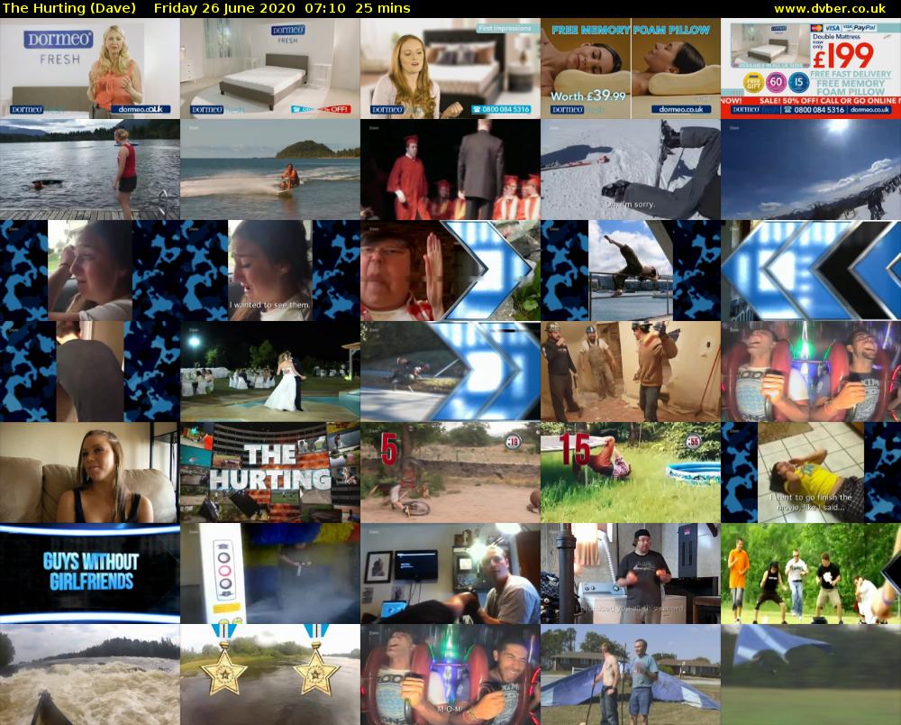 The Hurting (Dave) Friday 26 June 2020 07:10 - 07:35