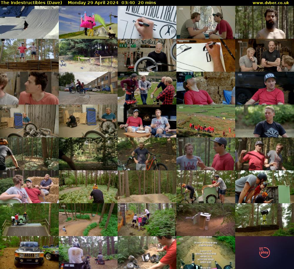The Indestructibles (Dave) Monday 29 April 2024 03:40 - 04:00