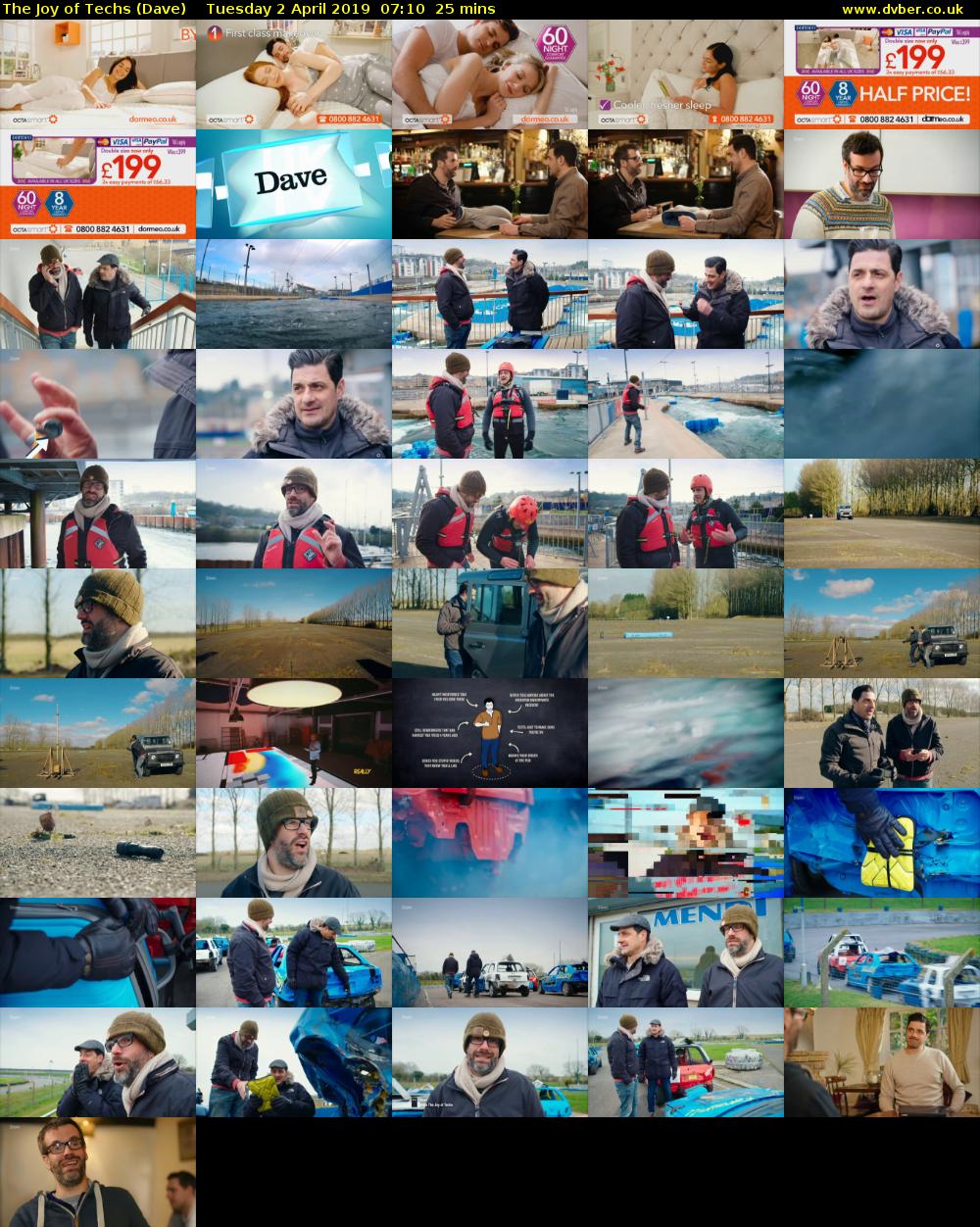 The Joy of Techs (Dave) Tuesday 2 April 2019 07:10 - 07:35