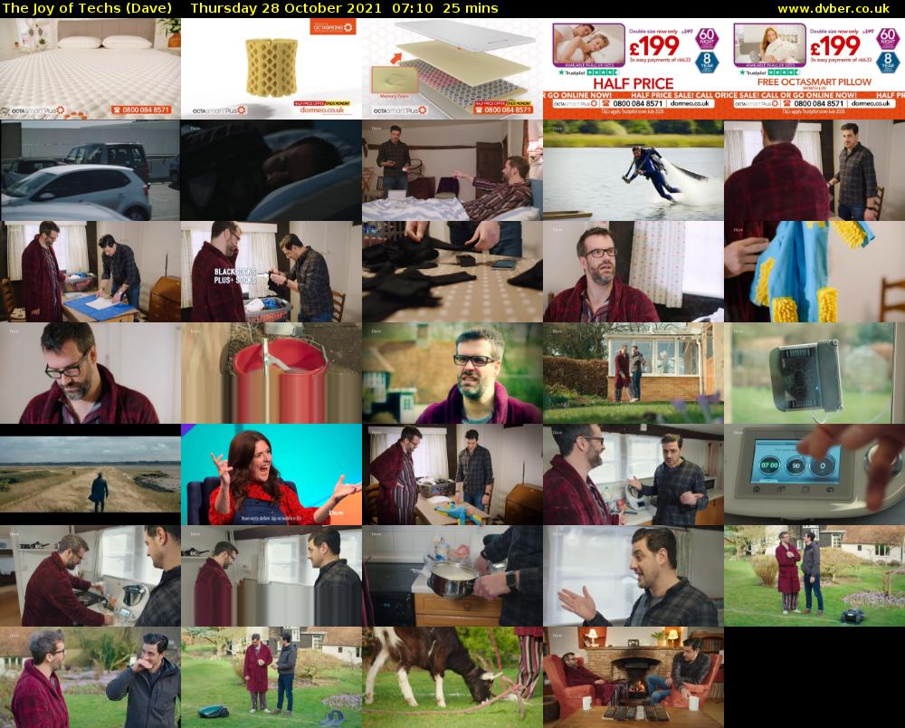 The Joy of Techs (Dave) Thursday 28 October 2021 07:10 - 07:35