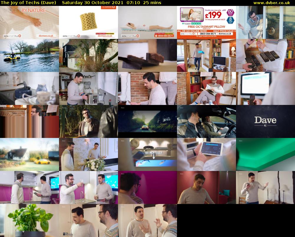 The Joy of Techs (Dave) Saturday 30 October 2021 07:10 - 07:35