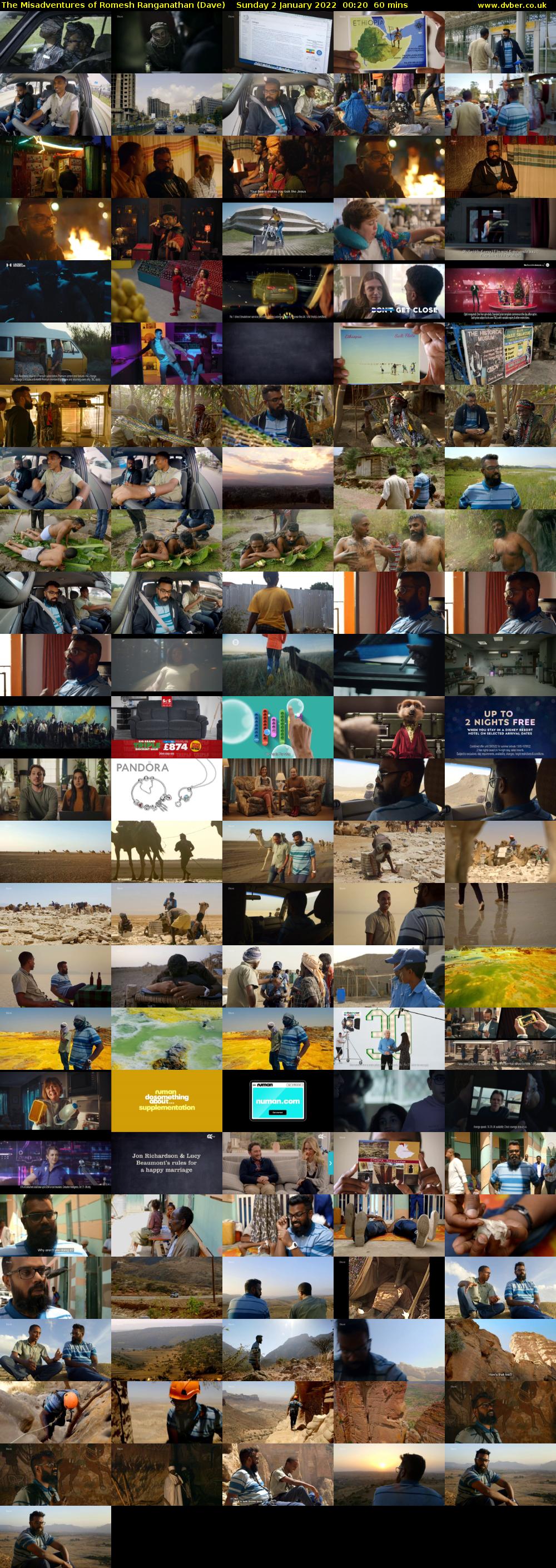 The Misadventures of Romesh Ranganathan (Dave) Sunday 2 January 2022 00:20 - 01:20