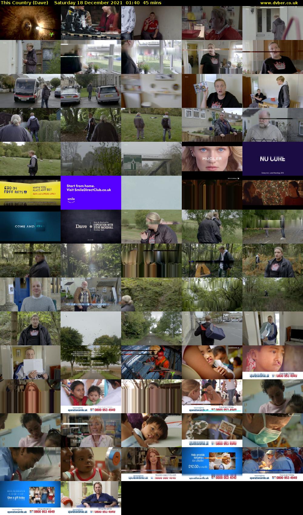 This Country (Dave) Saturday 18 December 2021 01:40 - 02:25