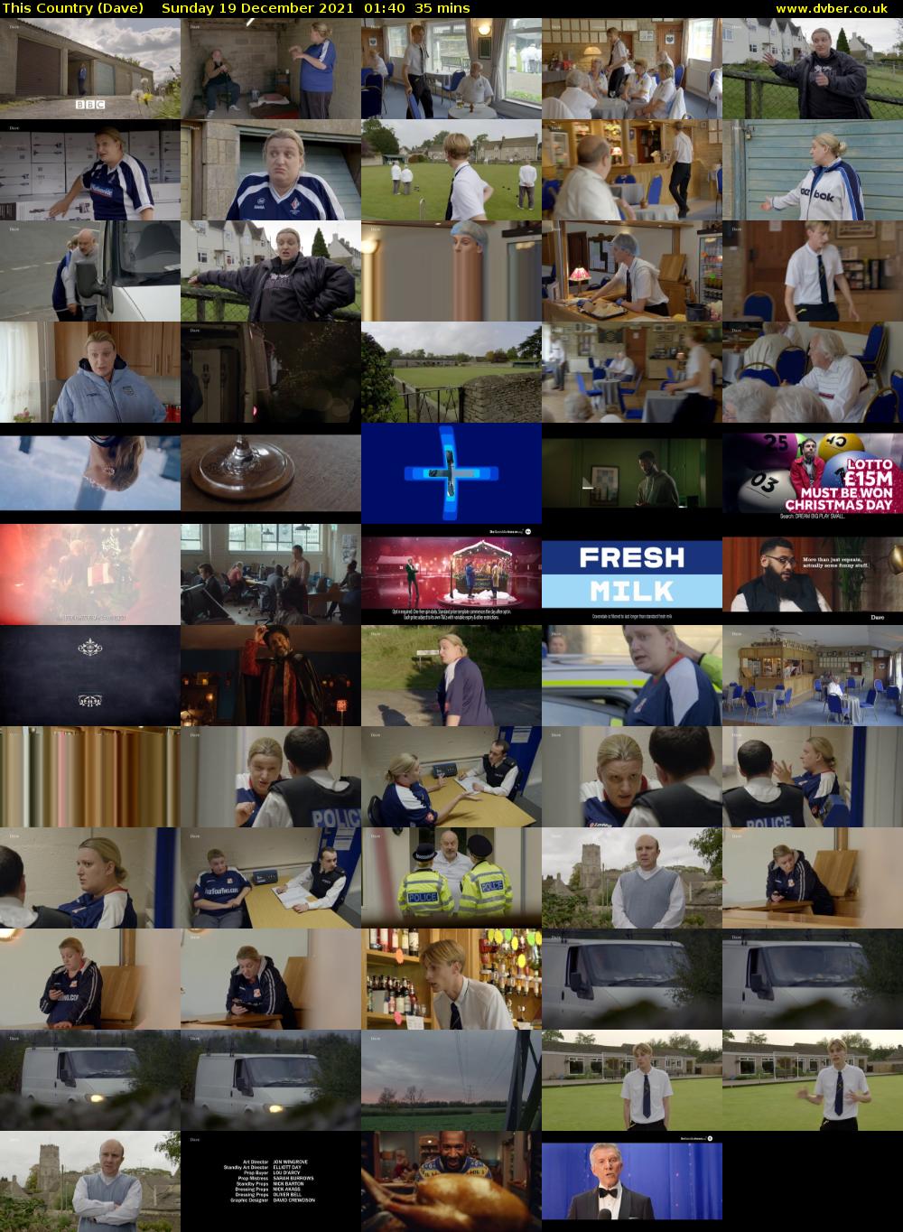 This Country (Dave) Sunday 19 December 2021 01:40 - 02:15