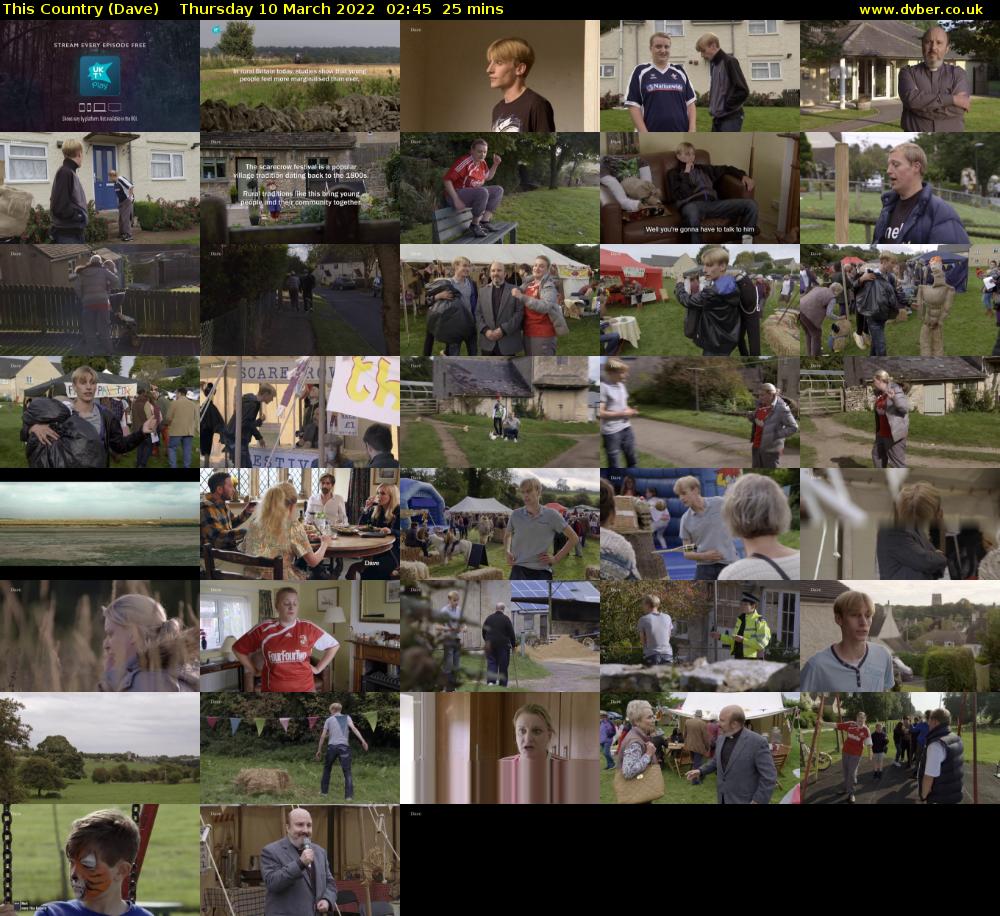 This Country (Dave) Thursday 10 March 2022 02:45 - 03:10