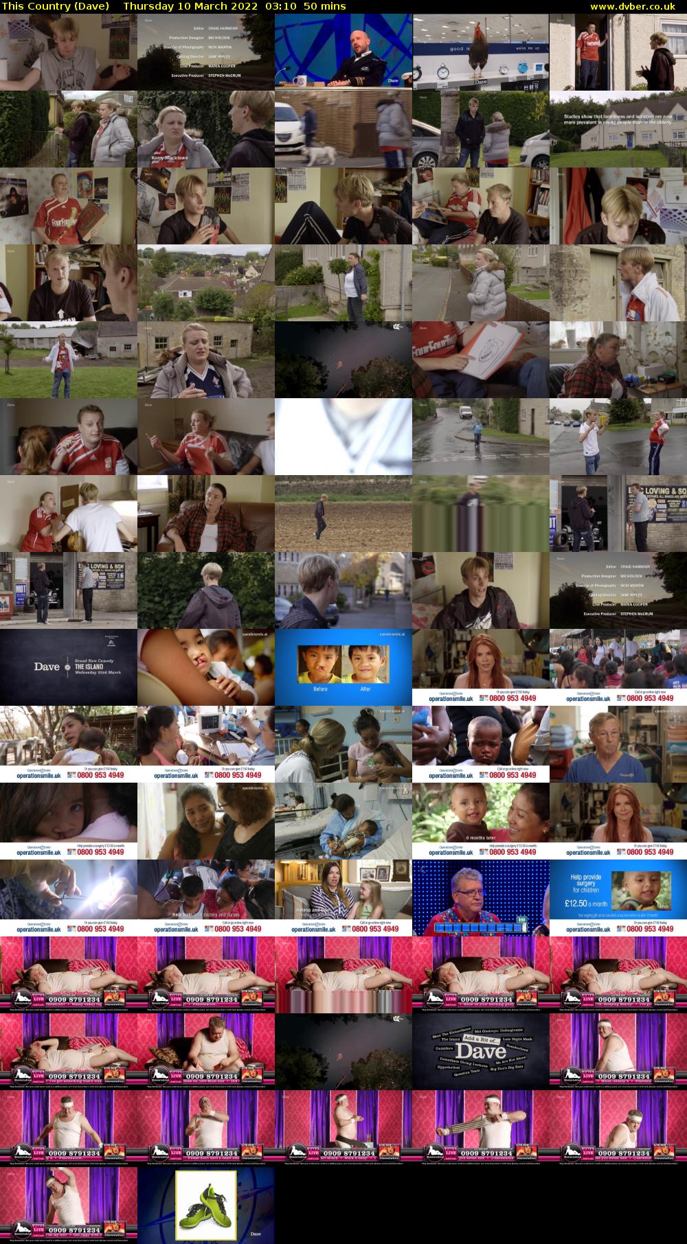 This Country (Dave) Thursday 10 March 2022 03:10 - 04:00