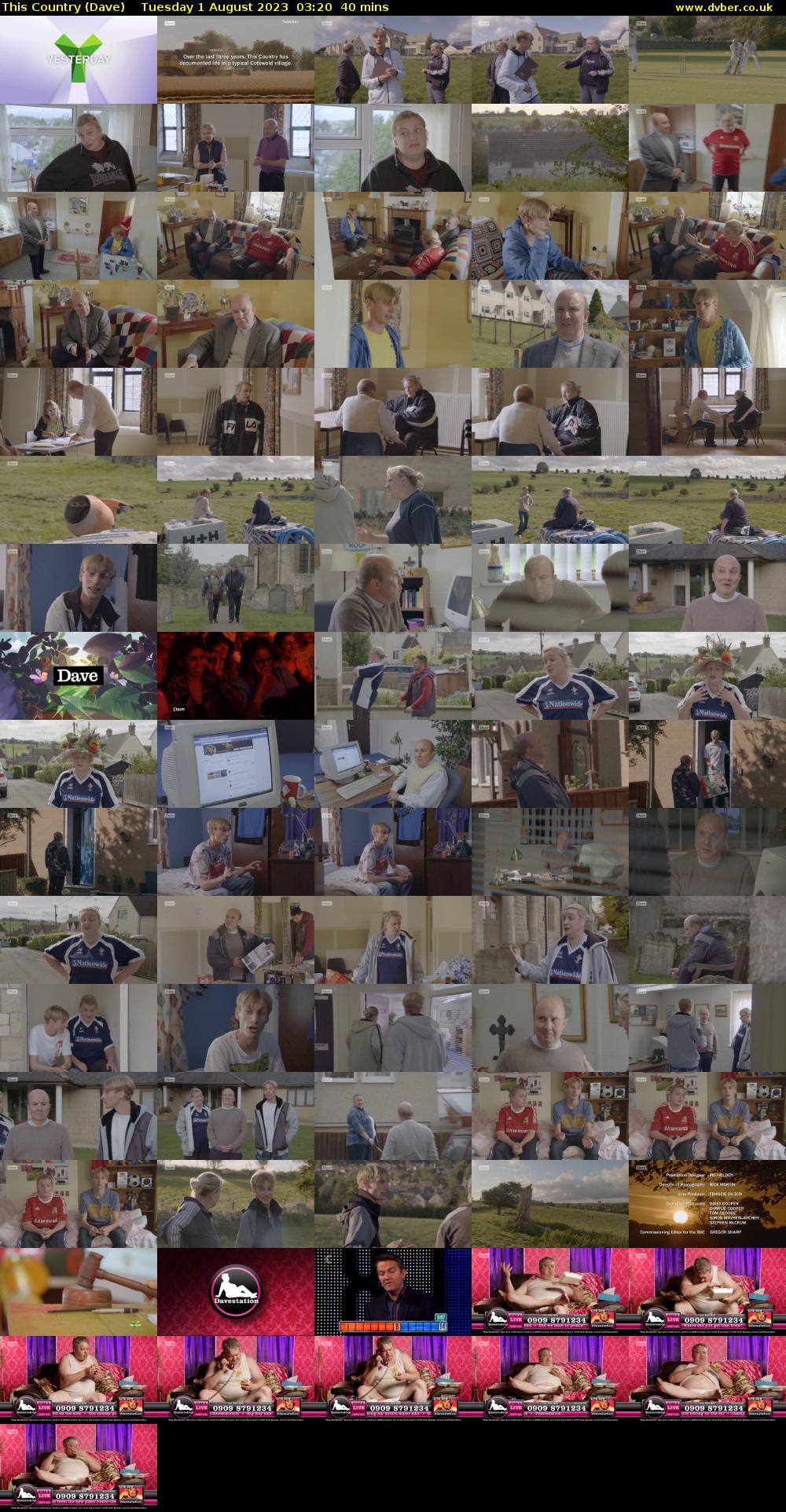 This Country (Dave) Tuesday 1 August 2023 03:20 - 04:00