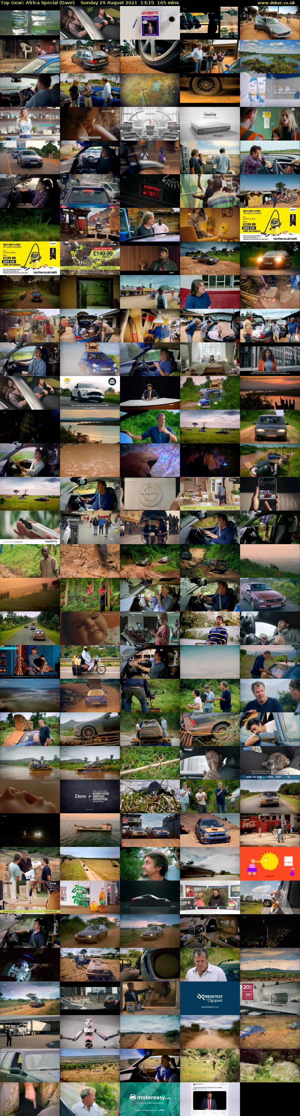 Top Gear: Africa Special (Dave) Sunday 29 August 2021 14:15 - 17:00