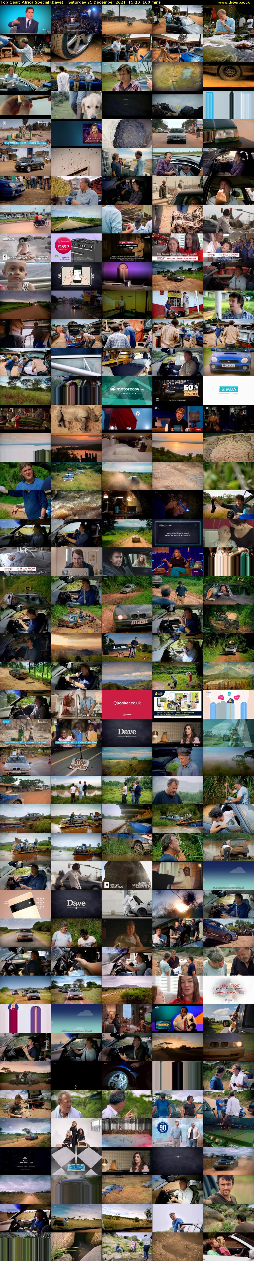 Top Gear: Africa Special (Dave) Saturday 25 December 2021 15:20 - 18:00