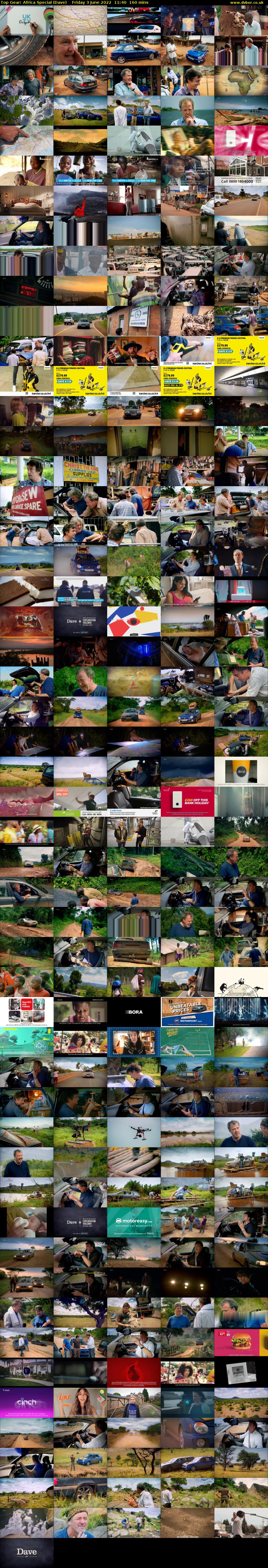 Top Gear: Africa Special (Dave) Friday 3 June 2022 11:40 - 14:20