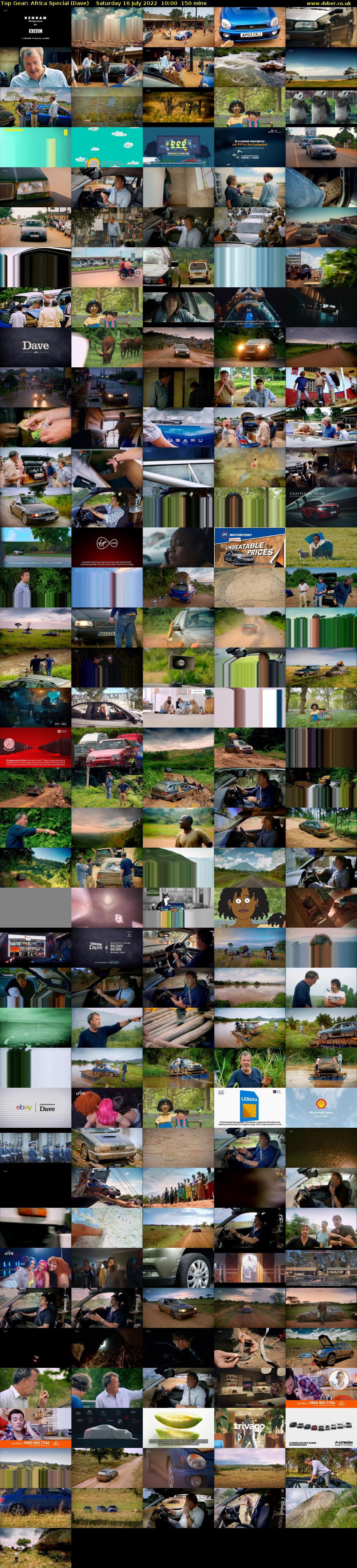 Top Gear: Africa Special (Dave) Saturday 16 July 2022 10:00 - 12:30