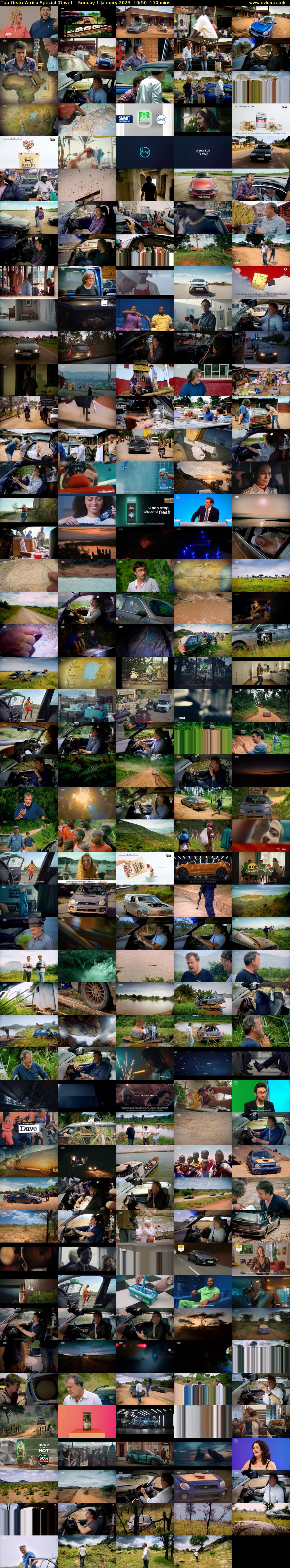 Top Gear: Africa Special (Dave) Sunday 1 January 2023 10:50 - 13:20