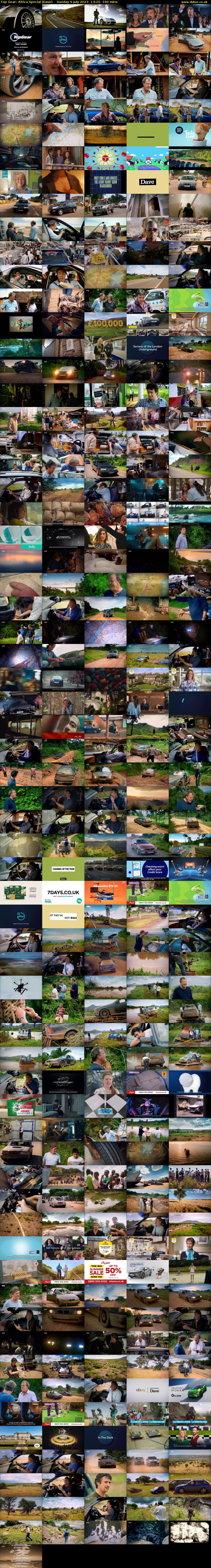 Top Gear: Africa Special (Dave) Sunday 9 July 2023 13:20 - 16:00