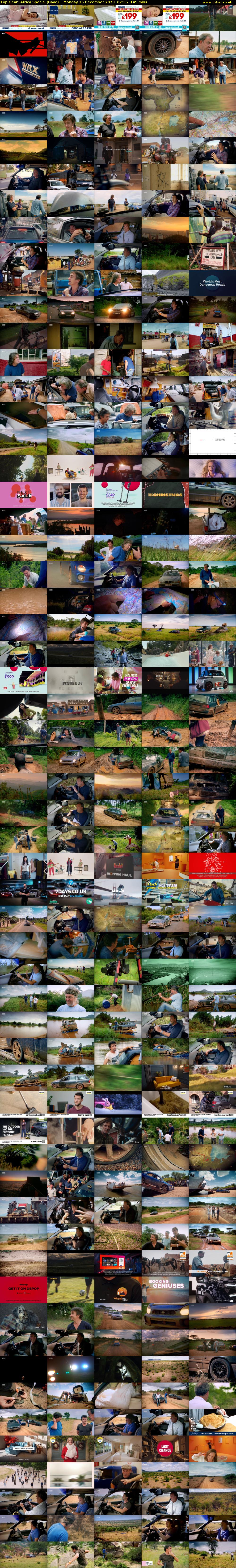 Top Gear: Africa Special (Dave) Monday 25 December 2023 07:35 - 10:00