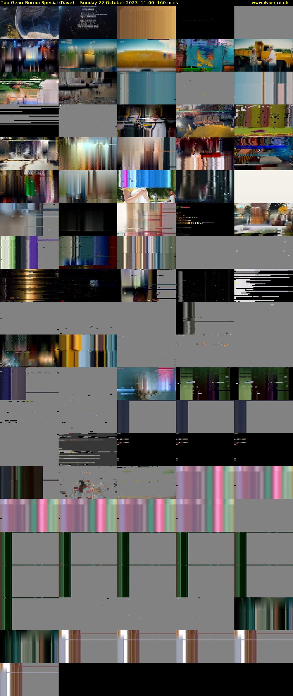 Top Gear: Burma Special (Dave) Sunday 22 October 2023 11:00 - 13:40