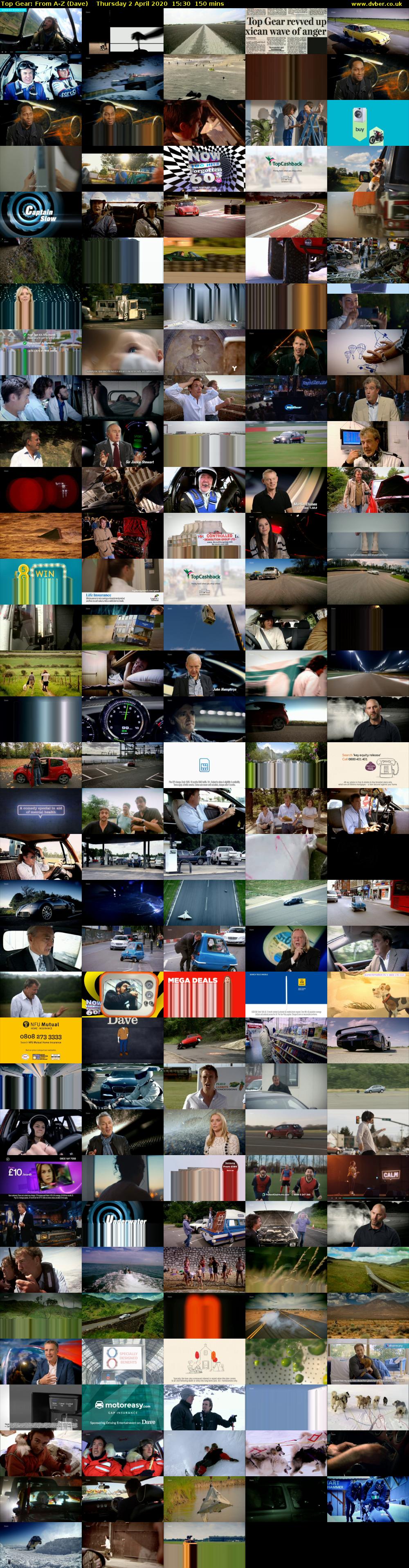 Top Gear: From A-Z (Dave) Thursday 2 April 2020 15:30 - 18:00
