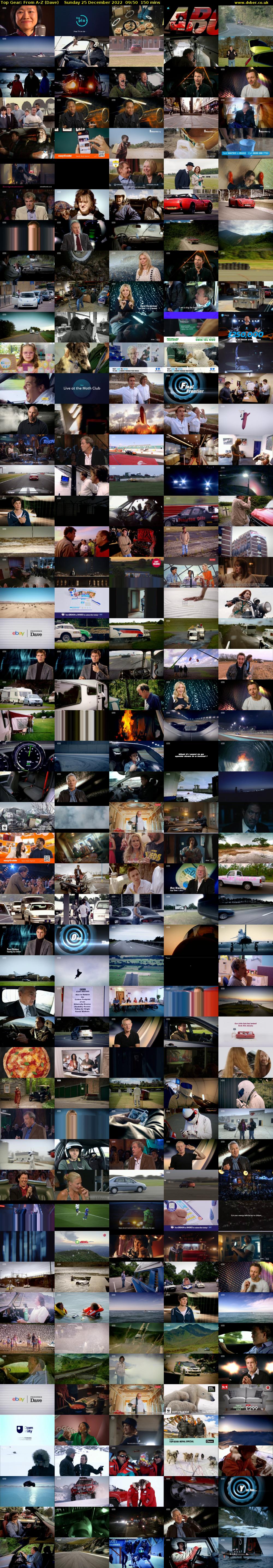 Top Gear: From A-Z (Dave) Sunday 25 December 2022 09:50 - 12:20