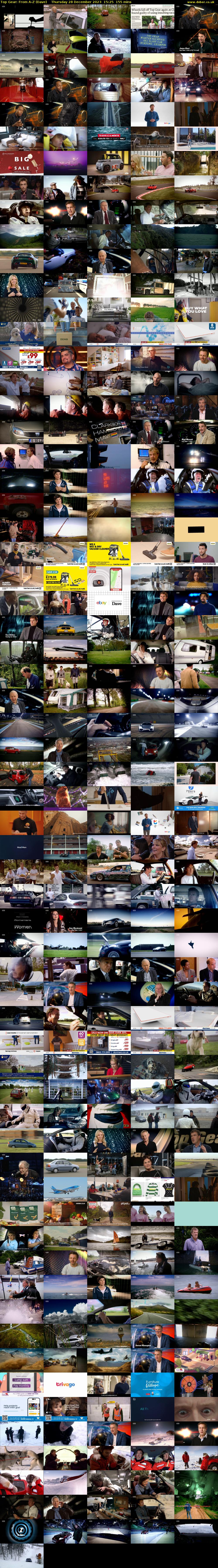 Top Gear: From A-Z (Dave) Thursday 28 December 2023 15:25 - 18:00