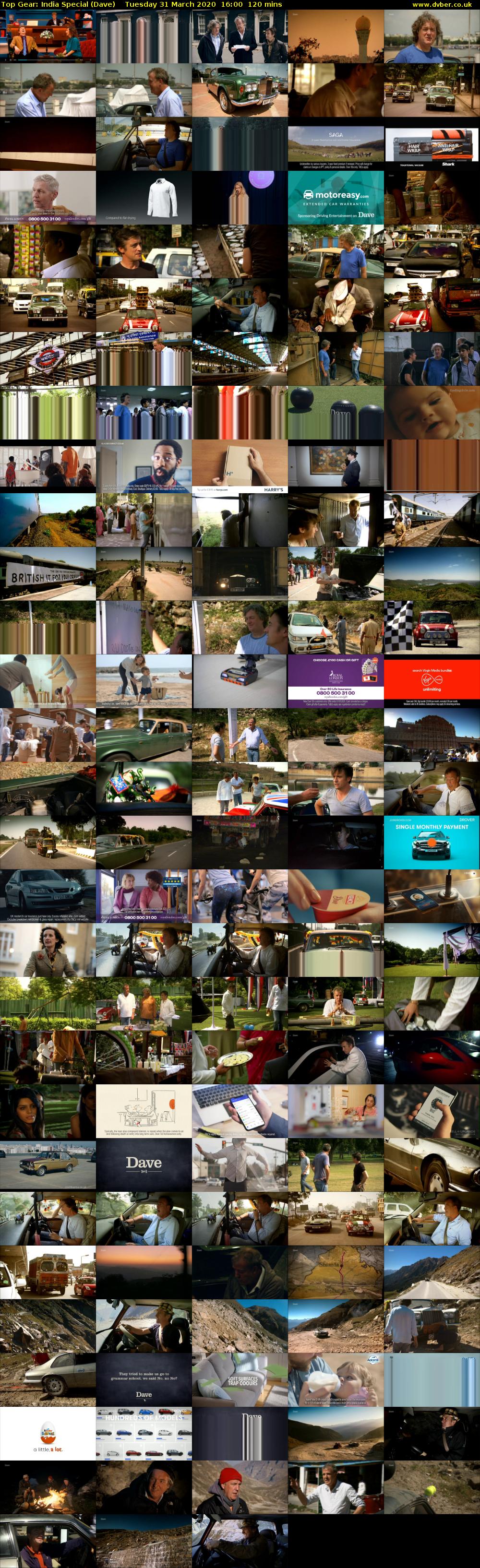 Top Gear: India Special (Dave) Tuesday 31 March 2020 16:00 - 18:00