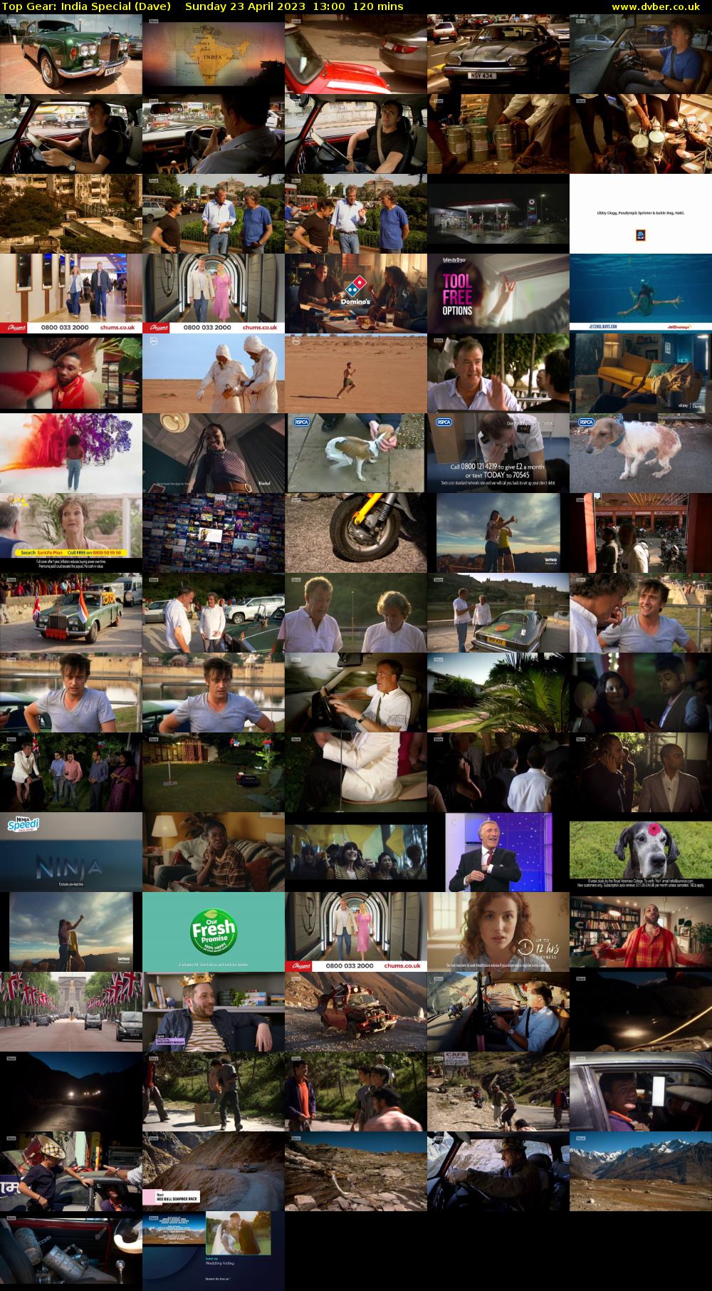 Top Gear: India Special (Dave) Sunday 23 April 2023 13:00 - 15:00