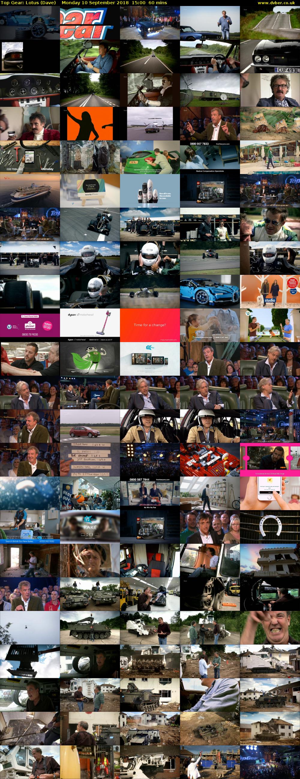 Top Gear: Lotus (Dave) Monday 10 September 2018 15:00 - 16:00