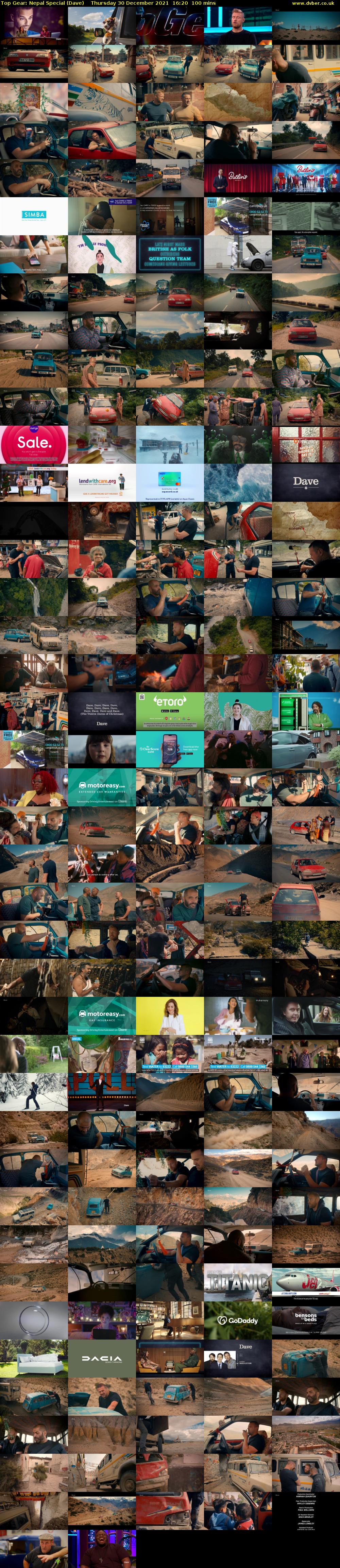 Top Gear: Nepal Special (Dave) Thursday 30 December 2021 16:20 - 18:00