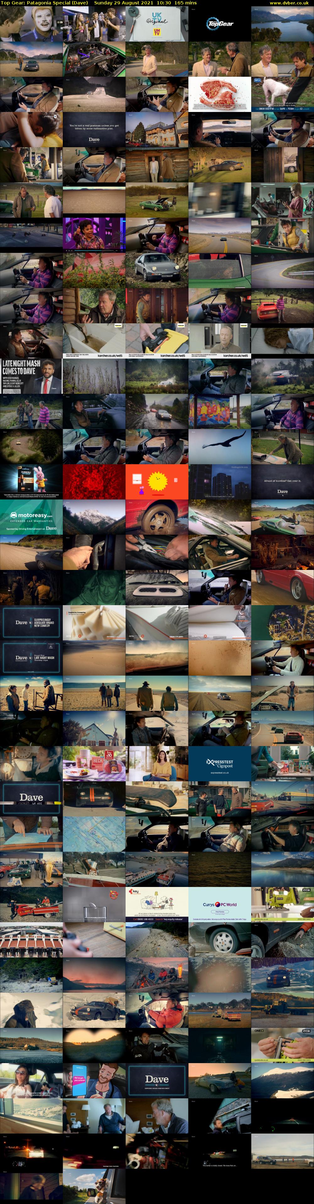 Top Gear: Patagonia Special (Dave) Sunday 29 August 2021 11:30 - 14:15