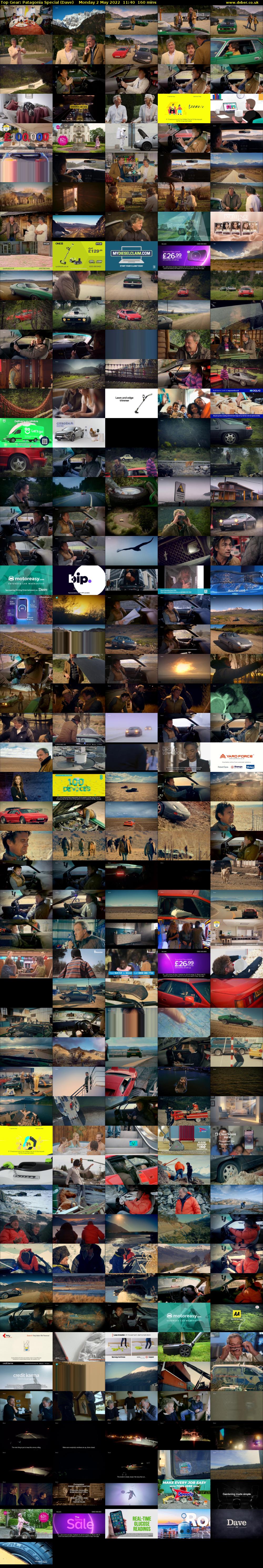 Top Gear: Patagonia Special (Dave) Monday 2 May 2022 11:40 - 14:20