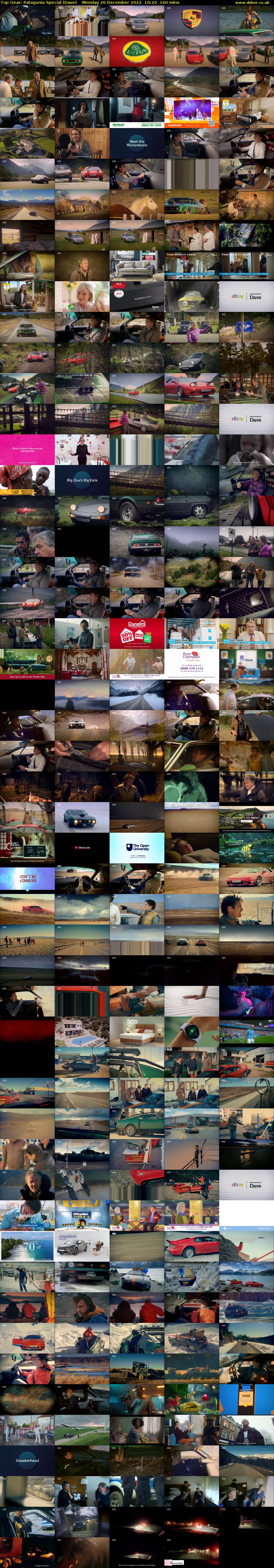 Top Gear: Patagonia Special (Dave) Monday 26 December 2022 10:20 - 13:00