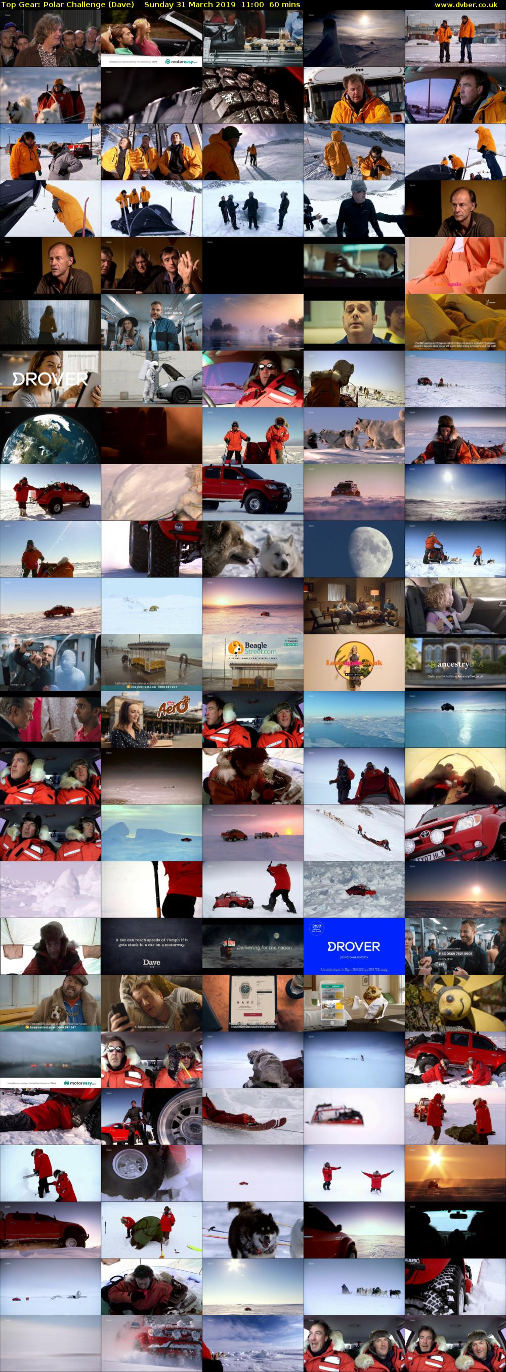 Top Gear: Polar Challenge (Dave) Sunday 31 March 2019 11:00 - 12:00
