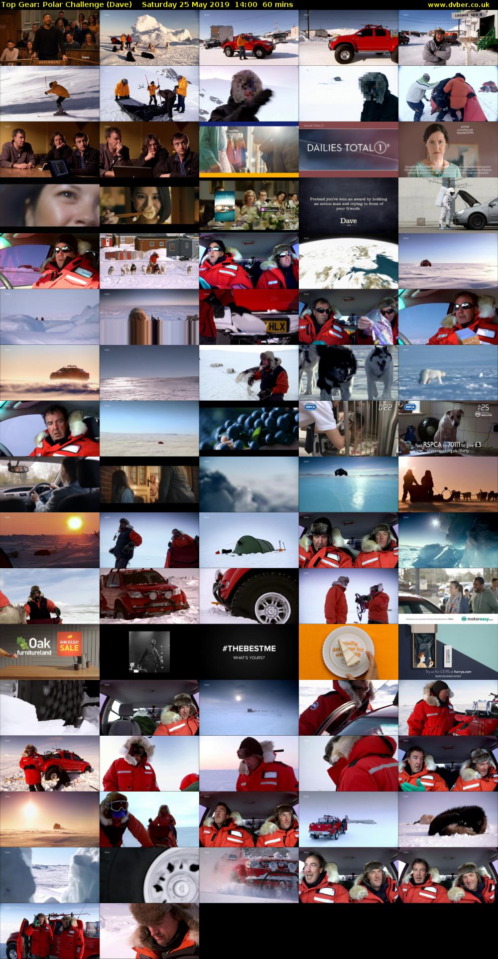 Top Gear: Polar Challenge (Dave) Saturday 25 May 2019 14:00 - 15:00