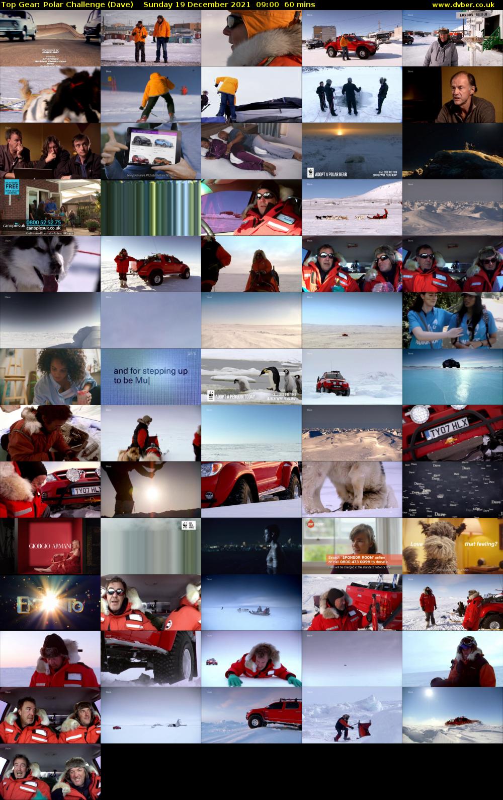 Top Gear: Polar Challenge (Dave) Sunday 19 December 2021 09:00 - 10:00