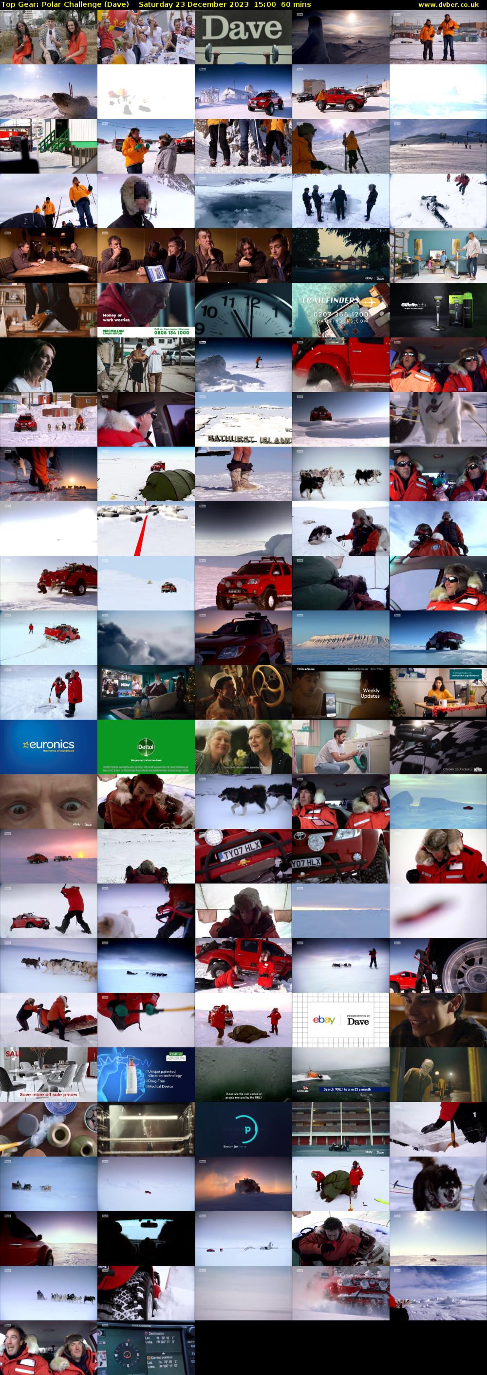 Top Gear: Polar Challenge (Dave) Saturday 23 December 2023 15:00 - 16:00