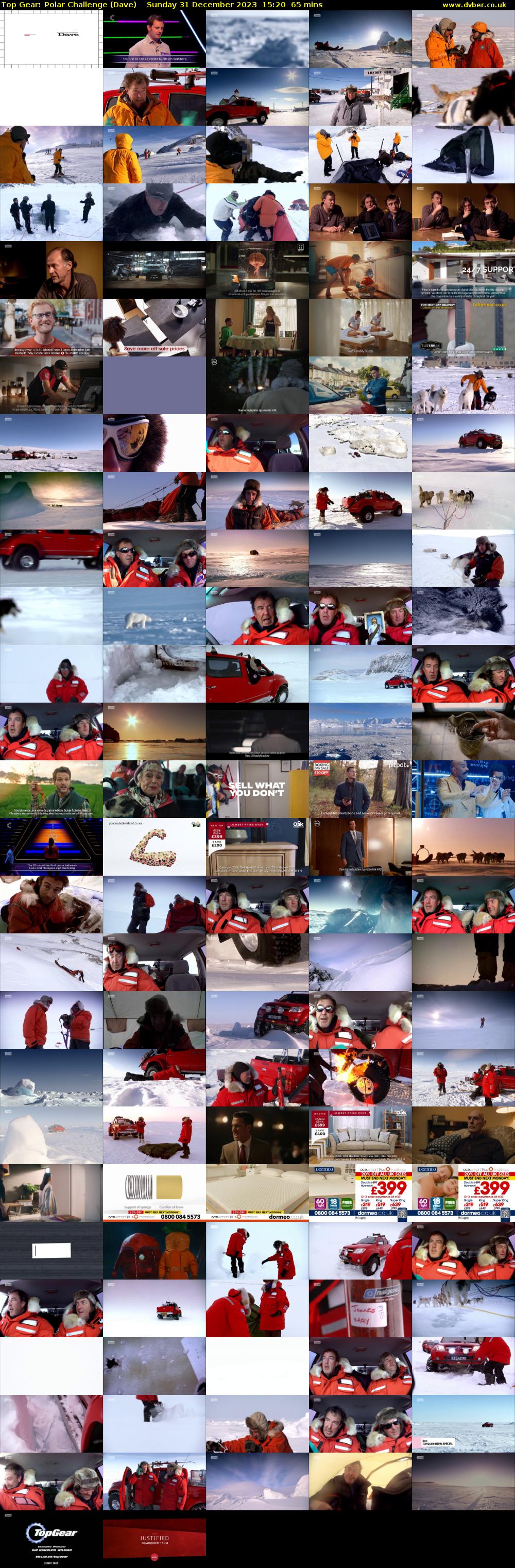 Top Gear: Polar Challenge (Dave) Sunday 31 December 2023 15:20 - 16:25