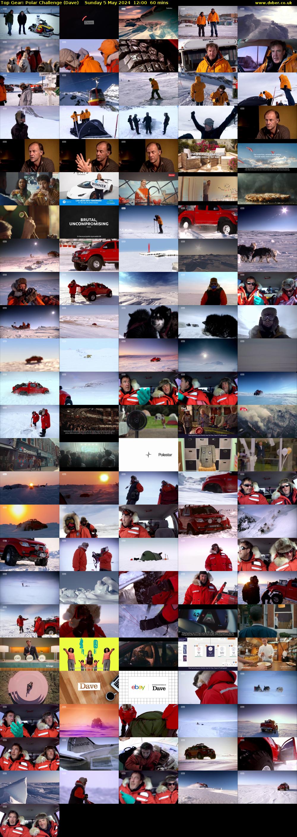 Top Gear: Polar Challenge (Dave) Sunday 5 May 2024 12:00 - 13:00