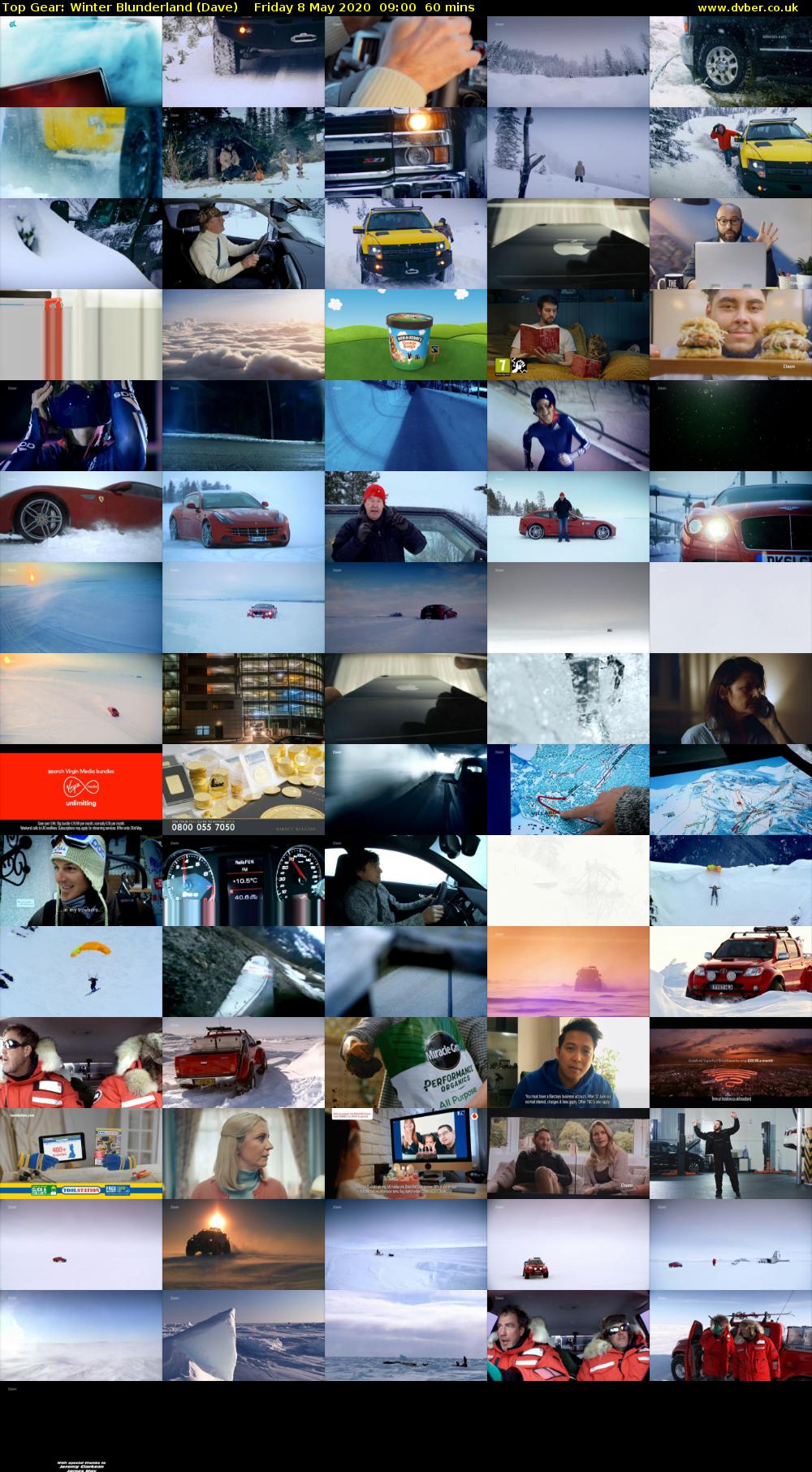 Top Gear: Winter Blunderland (Dave) Friday 8 May 2020 09:00 - 10:00