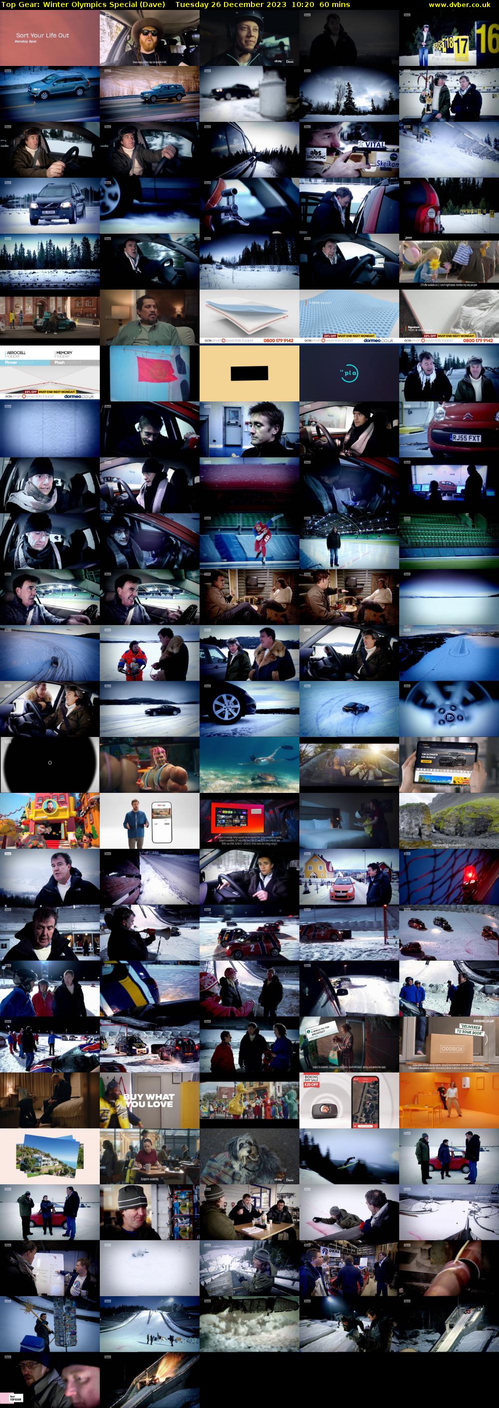 Top Gear: Winter Olympics Special (Dave) Tuesday 26 December 2023 10:20 - 11:20