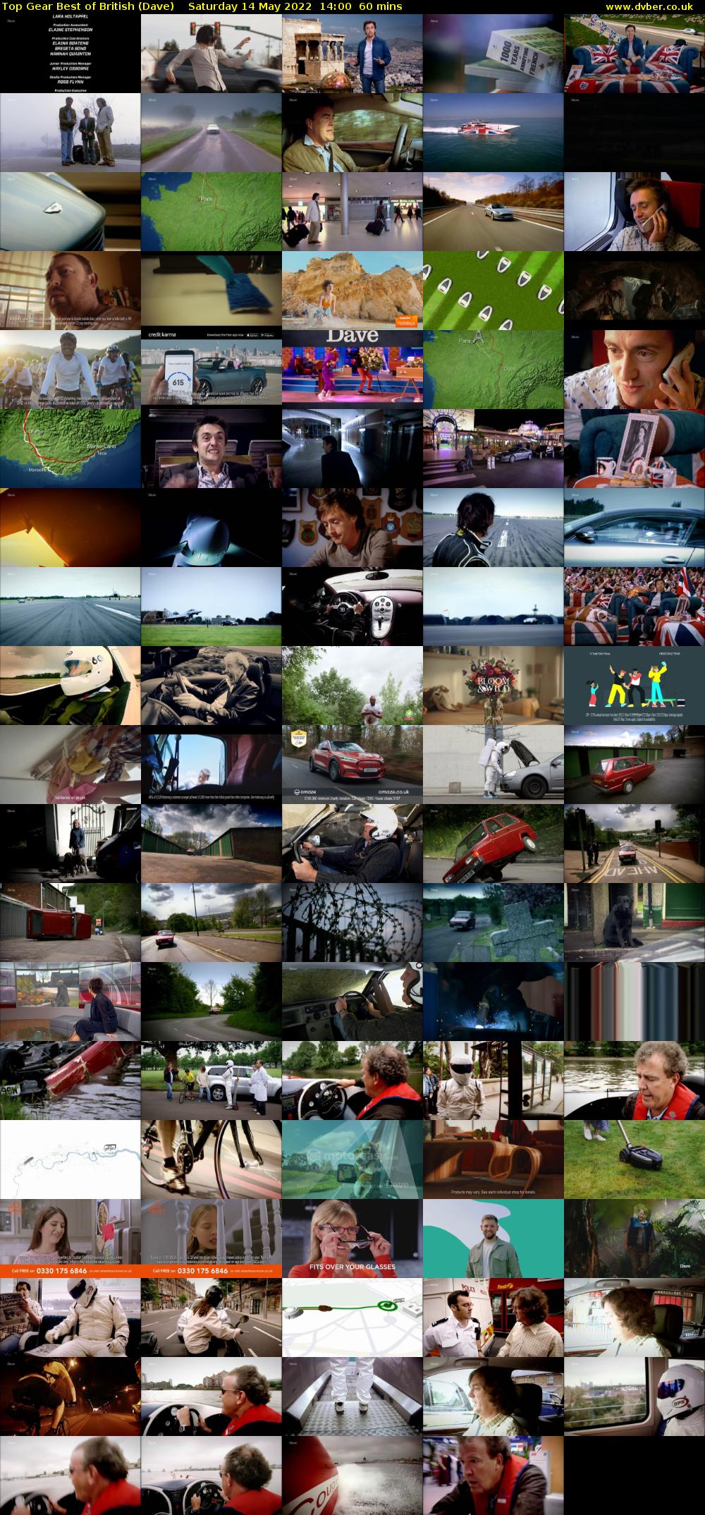 Top Gear Best of British (Dave) Saturday 14 May 2022 14:00 - 15:00