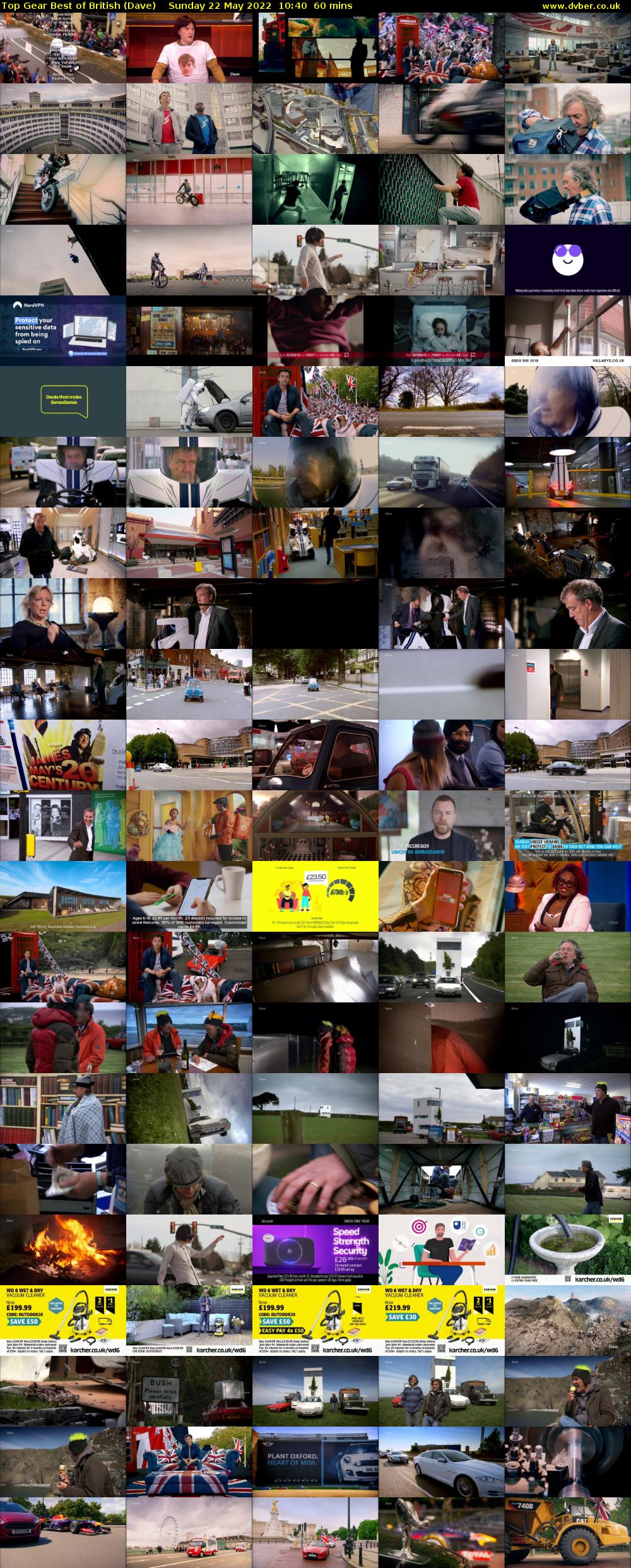 Top Gear Best of British (Dave) Sunday 22 May 2022 10:40 - 11:40