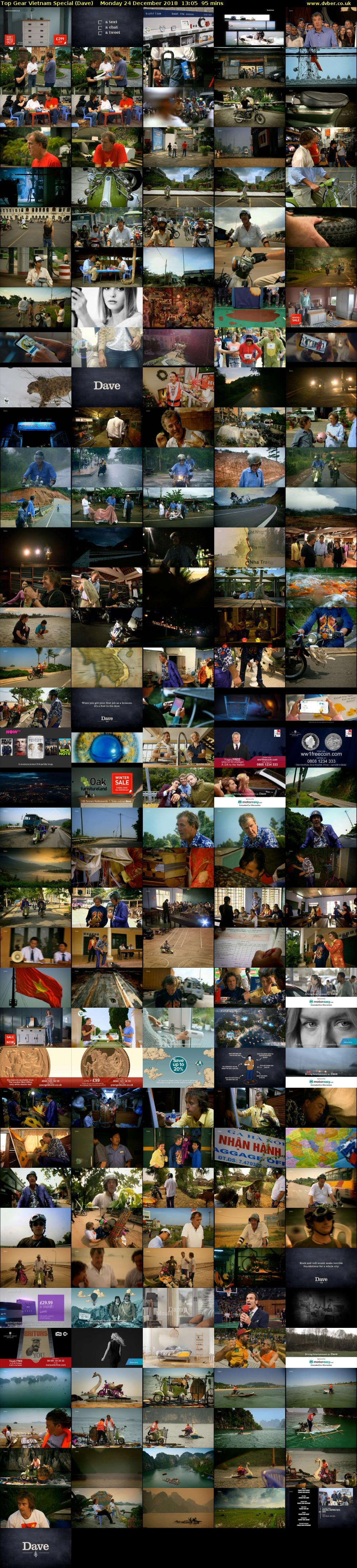 Top Gear Vietnam Special (Dave) Monday 24 December 2018 13:05 - 14:40